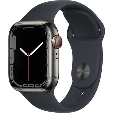 Apple Watch Series 7 41 mm OLED 4G Grafiet GPS