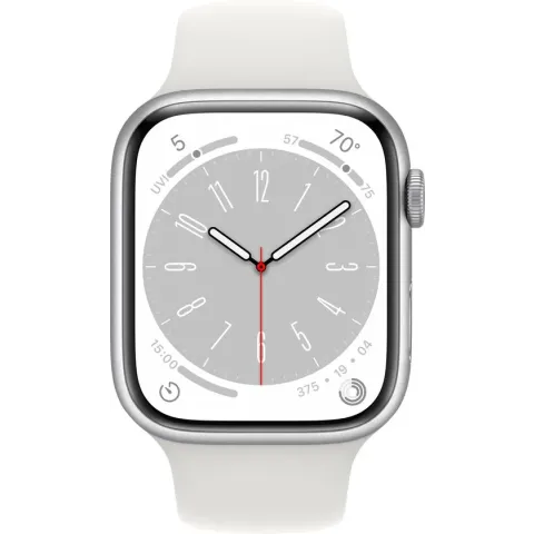 Apple Watch Series 8 - 45mm - Zilver Aluminium