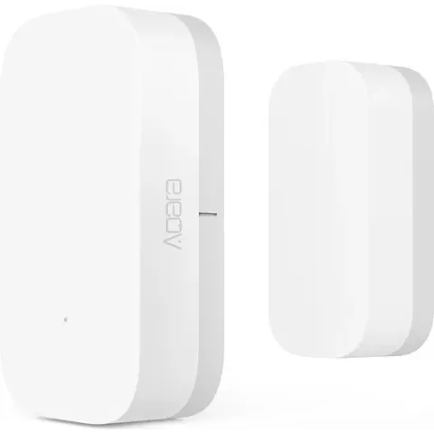 Aqara Deur en Raam Sensor (Officiële EU versie, CE gekeurd) Zigbee – compatible met Homey, Domoticz (plug in), Home Assistant, Home Kit (via Aqara Hub), Mi Home en meer.