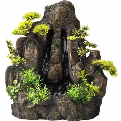 Aqua d'ella Aquarium waterval Forrest Rock met 2 stromen 234/434970
