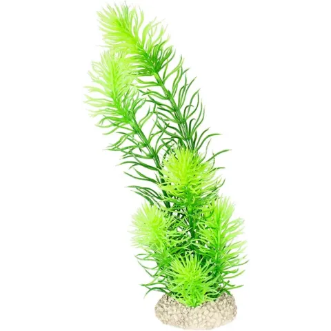 Aqua Della Decor Plant Hornwort - Aquarium - Kunstplant - 24 cm Donkergroen