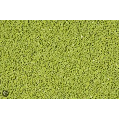 Aquagrind Decoflint - Bodembedekking Aquaria - 3-5 mm - 1 kg - Groen