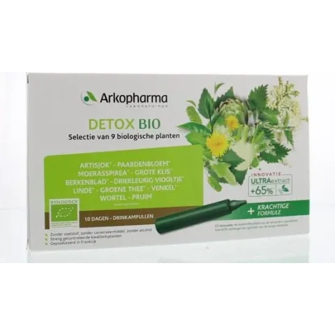 Arkopharma Detox drinkampullen - 10 x 15 ml