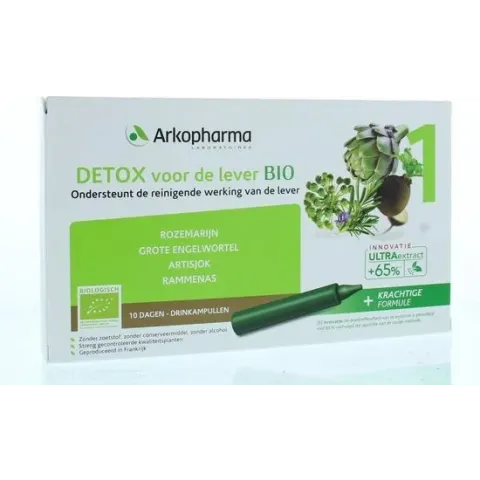 Arkopharma Detox voor de lever bio drinkampullen