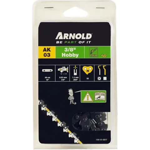Arnold Zaagketting 3/8" Hobby 40cm, 1,3mm, 55 schakels