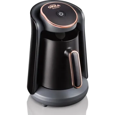 Arzum OKKA Minio Copper - Turkse Koffiemachine - Zwart & Koper | 4 kopjes | OK004 - Black & Copper | Turkish Coffee Maker