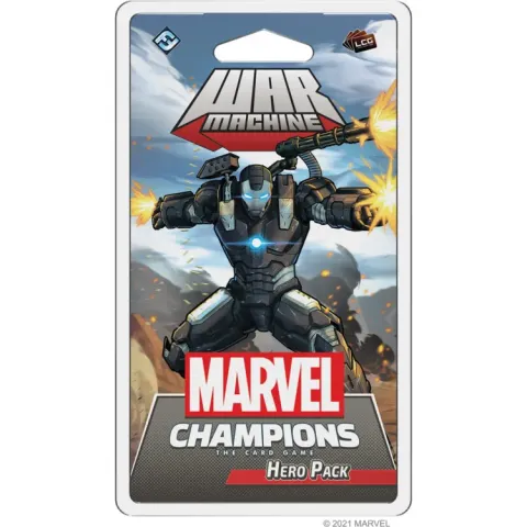 Asmodee Marvel Champions - War Machine Hero Pack Engels, Uitbreiding