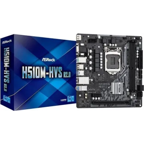 Asrock H510M-HVS R2.0 Intel H510 LGA 1200 micro ATX