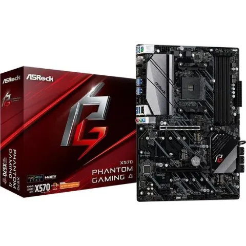 Asrock X570 Phantom Gaming 4 Socket AM4 ATX AMD X570