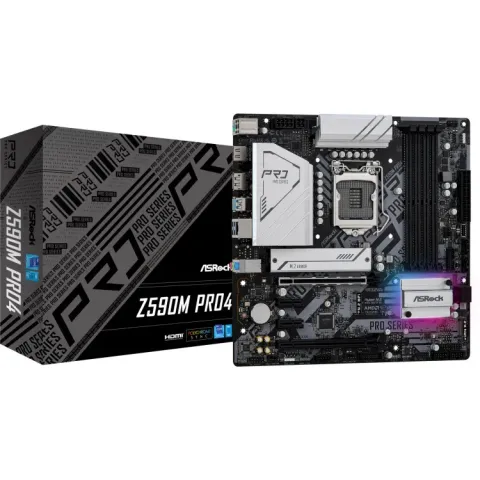 ASRock Z590M Pro4 RAID, Gb-LAN, Sound, µATX