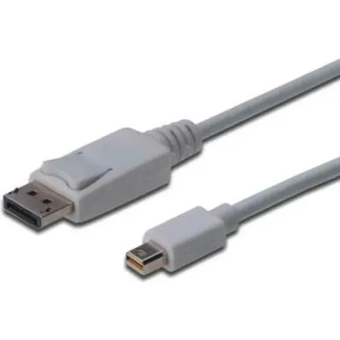 ASSMANN Electronic mini DP - DP, 3m mini DisplayPort DisplayPort Wit
