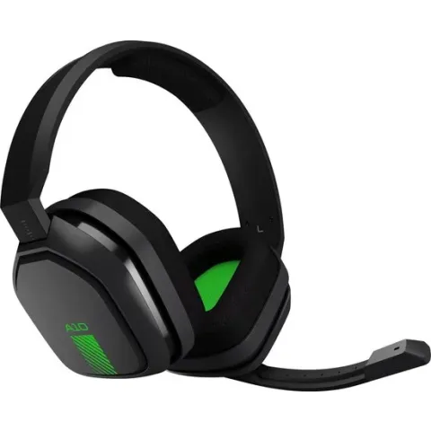 ASTRO A10 Lichtgewicht Gaming Headset met ASTRO Audio en Dolby Atmos, schadebestendig - Zwart/Groen