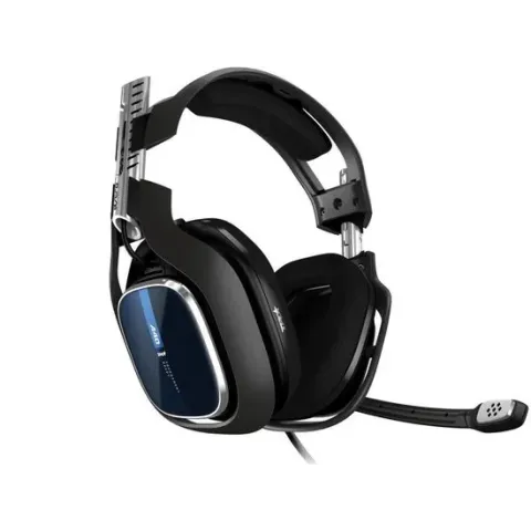ASTRO A40 TR Gaming Headset (4e gen.) met ASTRO Audio v2, Dolby Audio, Verwisselbare Microfoon - Zwart/Blauw