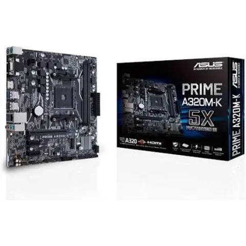 ASUS MB PRIME A320M-K Socket AM4 micro ATX AMD A320