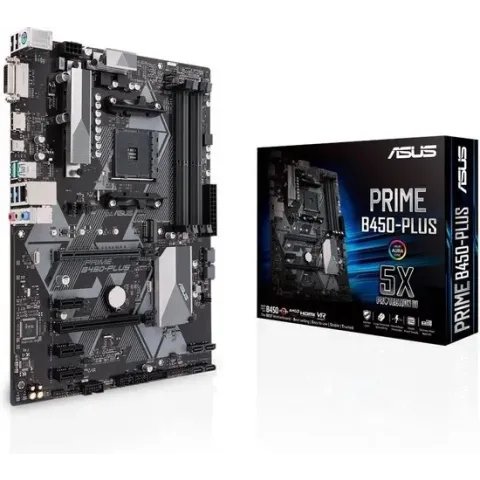 ASUS PRIME B450-PLUS Socket AM4 ATX AMD B450