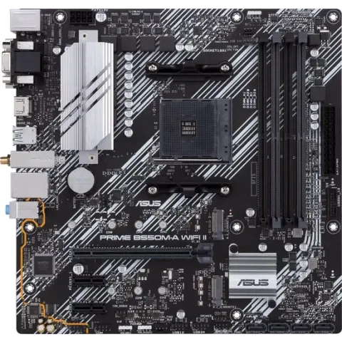 ASUS PRIME B550M-A WIFI II AMD B550 Socket AM4 micro ATX