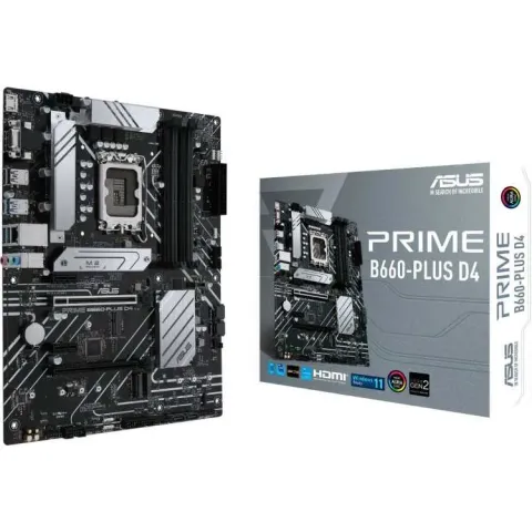 ASUS PRIME B660-PLUS D4 RAID, 2.5 Gb-LAN, Sound, µATX
