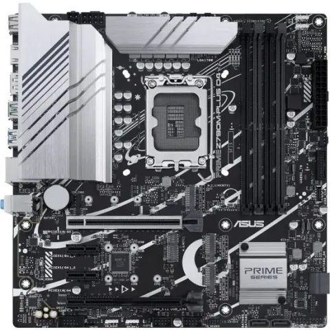 ASUS PRIME Z790M-PLUS D4 - Moederbord - Micro-ATX - Socket LGA1700 - Intel Z790 - DDR4