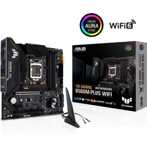 ASUS TUF GAMING B560M-PLUS WIFI Intel B560 LGA 1200 micro ATX