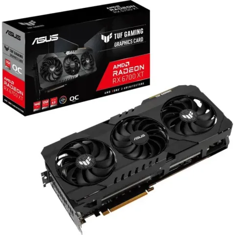 ASUS TUF Gaming Radeon RX 6700 XT OC edition 1x HDMI, 3x DisplayPort