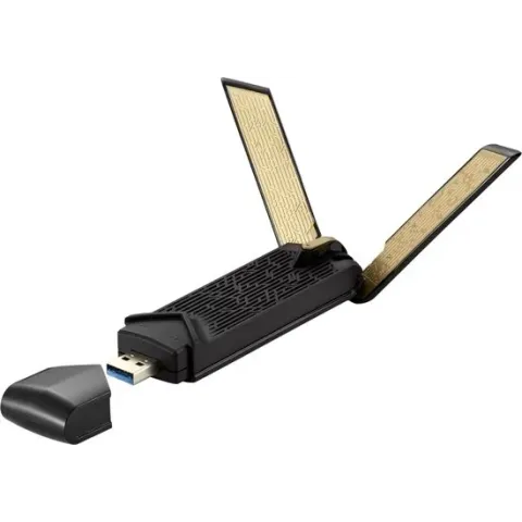 ASUS USB-AX56 - WiFi Adapter - WiFi 6 - AX - Zwart -  Zonder Cradle