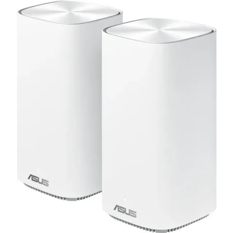 ASUS ZenWiFi mini (CD6) - Router - met UK plug - 2-pack / Wit