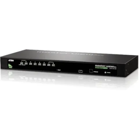 Aten CS1308 KVM-switch Rack-montage Zwart