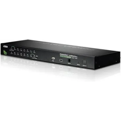 Aten CS1716A KVM-switch Rack-montage Zwart