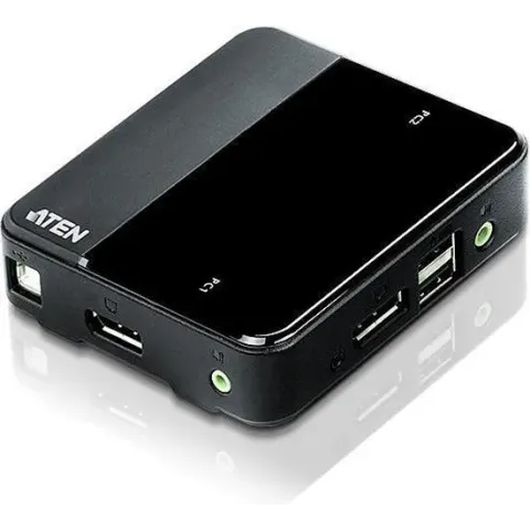 Aten CS782DP KVM-switch Zwart