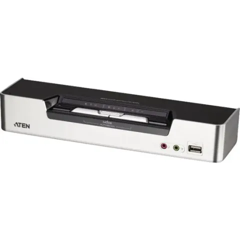 Aten KVM Switch CS1642A KVM-switch Rack-montage Zwart, Zilver