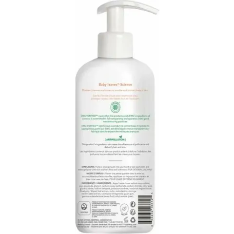 Attitude Baby Leaves 2-in-1 Hair and Body Wash Pear Nectar 473 ml