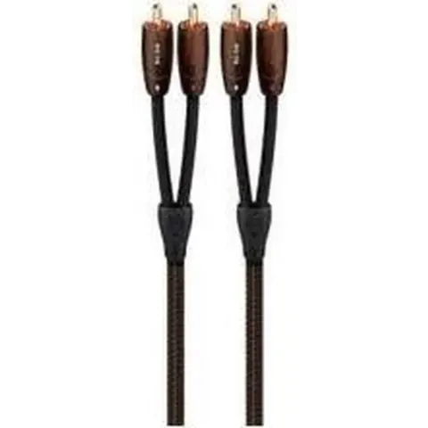 AudioQuest 1.5m Big Sur RCA audio kabel 1,5 m 2 x RCA Zwart