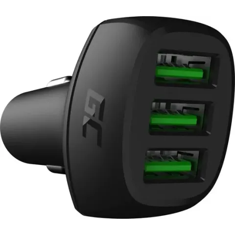 Auto oplader GC PowerRide 54W 3xUSB 18W met Ultra Charge technology