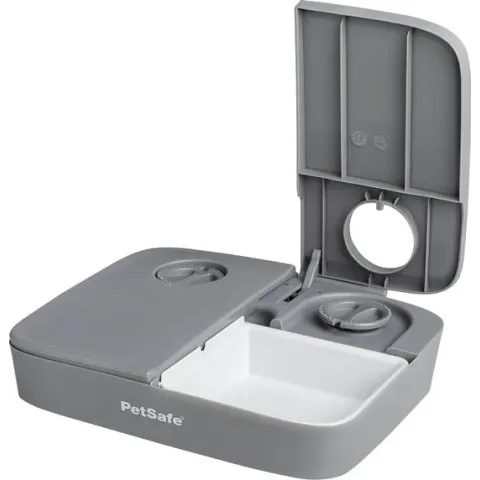 Automatische voerbak met 2x150g inhoud met instelbare timer - Petsafe Maaltijden voerbak - 2 Maaltijden Voerbak