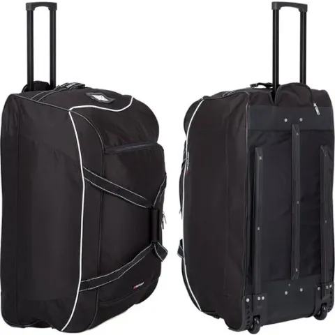 Avento Team Trolley Tas - Zwart