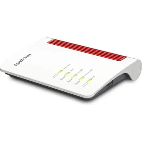 AVM FRITZ!Box 5530 Fibre AON draadloze router Gigabit Ethernet Dual-band (2.4 GHz / 5 GHz) Wit