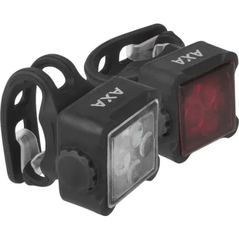 AXA Niteline 44-R Fietsverlichtingsset - USB - LED