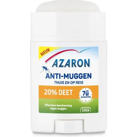 Azaron - Anti-Muggen 20% DEET Stick - Muggenbescherming