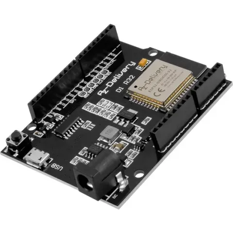 AZDelivery D1 R32 ESP32 CH340G Development Board WiFi Bluetooth IoT compatibel met Arduino