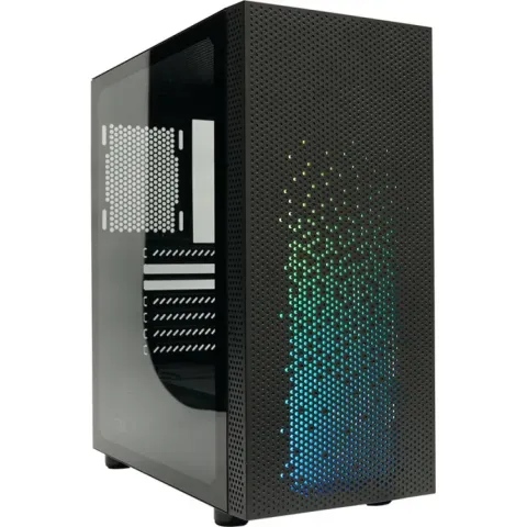 AZZA Celesta 340F 2x USB-A 2.0, USB-A 3.2 (5 Gbit/s), 2x Audio, Window-kit