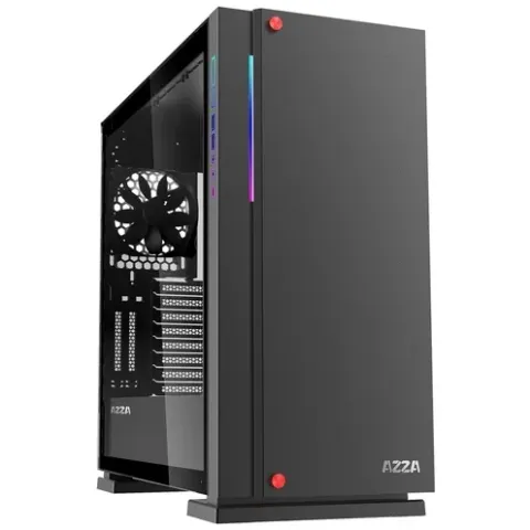 AZZA Zircon 7000B 2x USB-A 3.2 (5 Gbit/s), USB-C 3.2 (5 Gbit/s), 2x Audio, WIndow-kit