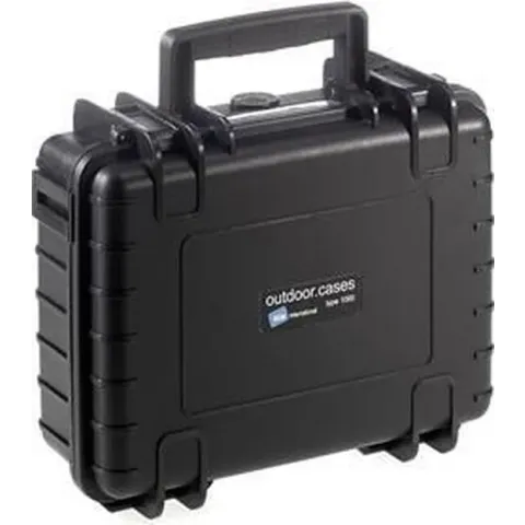 B&W International Type 1000 Outdoor Case - zwart