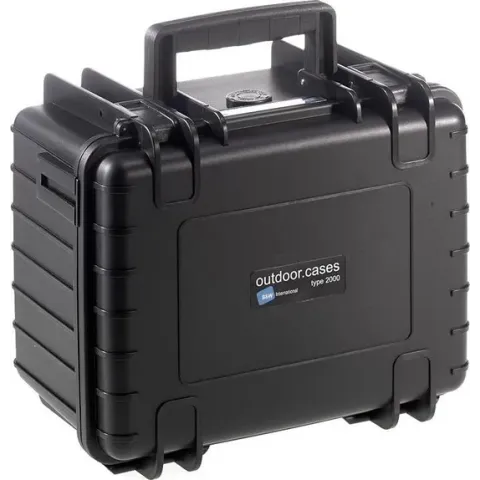 B&W International Type 2000 Outdoor Case - zwart