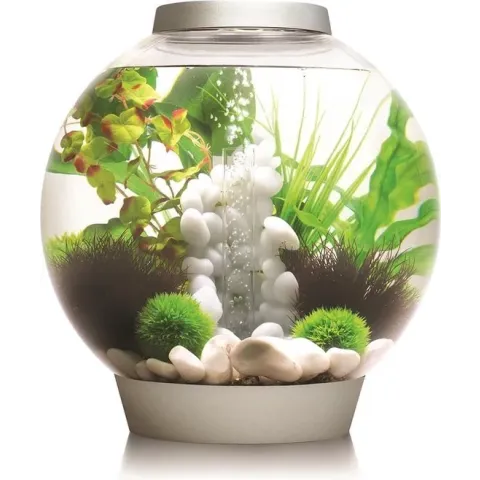 Baby biOrb 15 Standaard LED Aquarium - 32,4x32,7x33,7 - 15L - Zilver