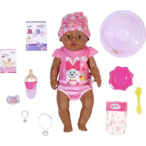 BABY born Magic Girl Brown Eyes - Babypop 43 cm
