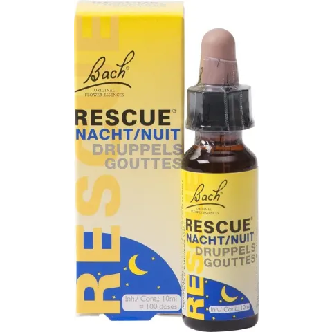 Bach rescue druppels nacht - 10 ml - Voedingssupplement