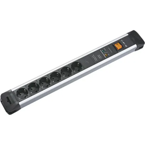 Bachmann Connectus Stekkerdoos 6-voudig