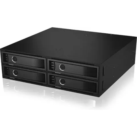 Backplane IcyBox 4x2,5" SATA/SAS HDD/SSD -> 5,25" schacht intern retail