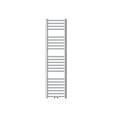 Badkamerradiator Sahara 300x1400 Mm Chroom Recht Met Middenaansluiting