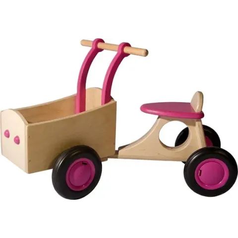 Bakfiets roze